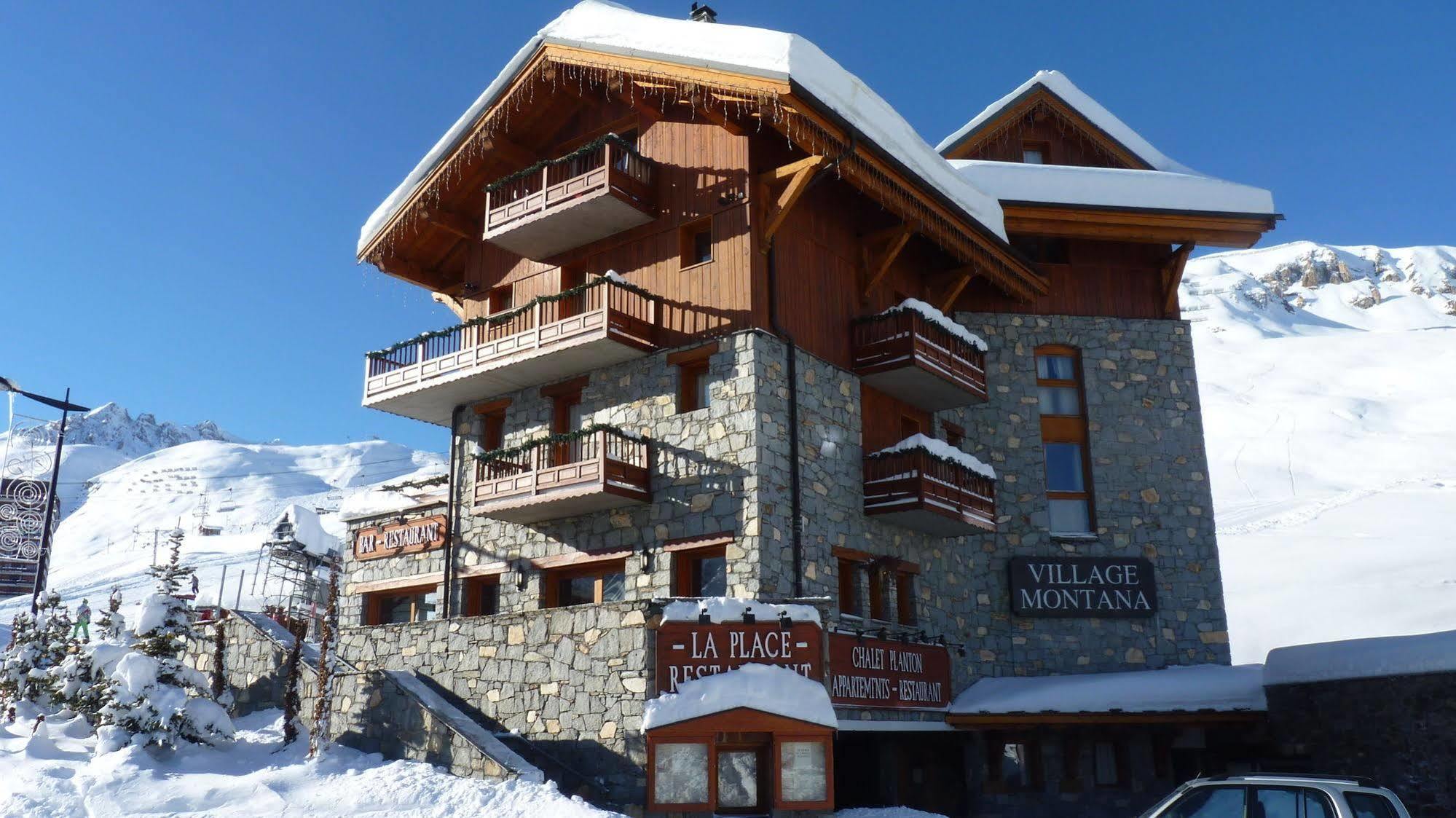 Chalets Montana Planton Tignes Exteriör bild